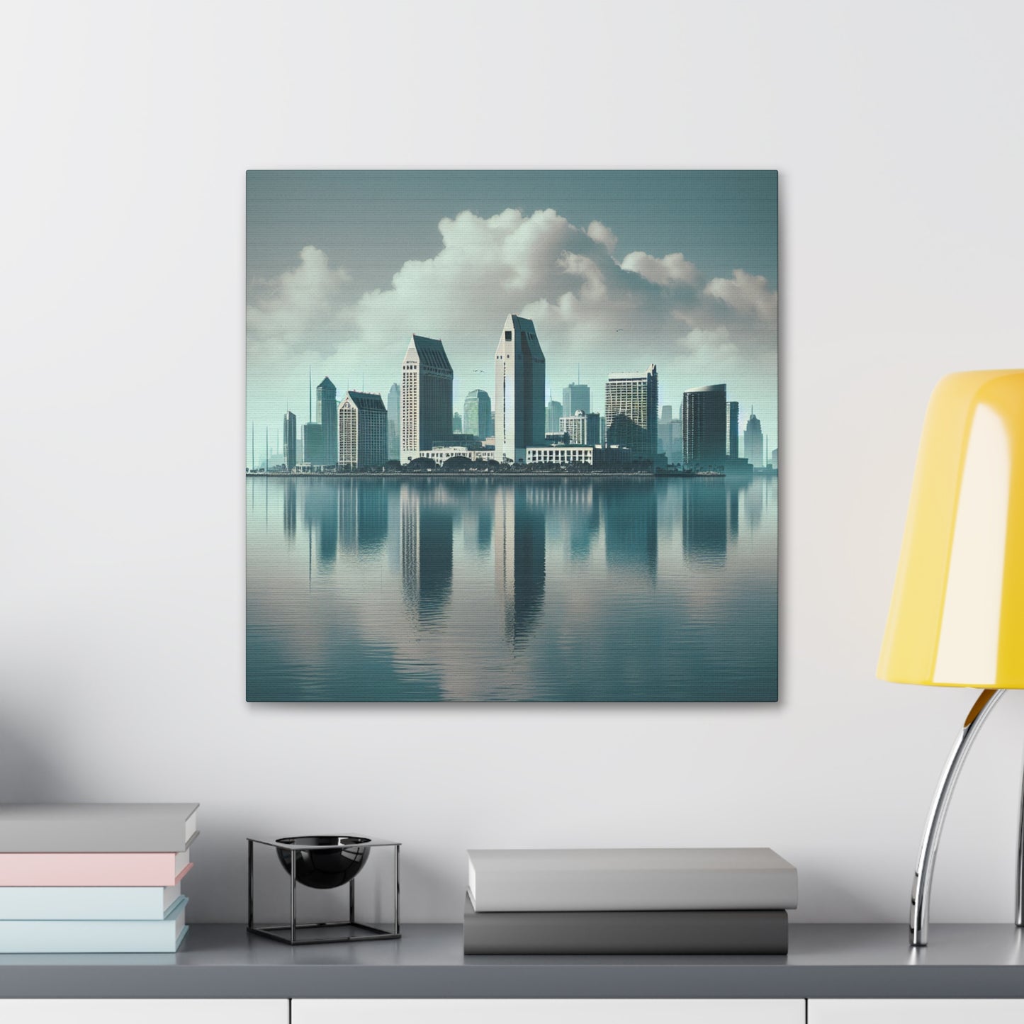 "Serene San Diego Simplicity" - Canvas