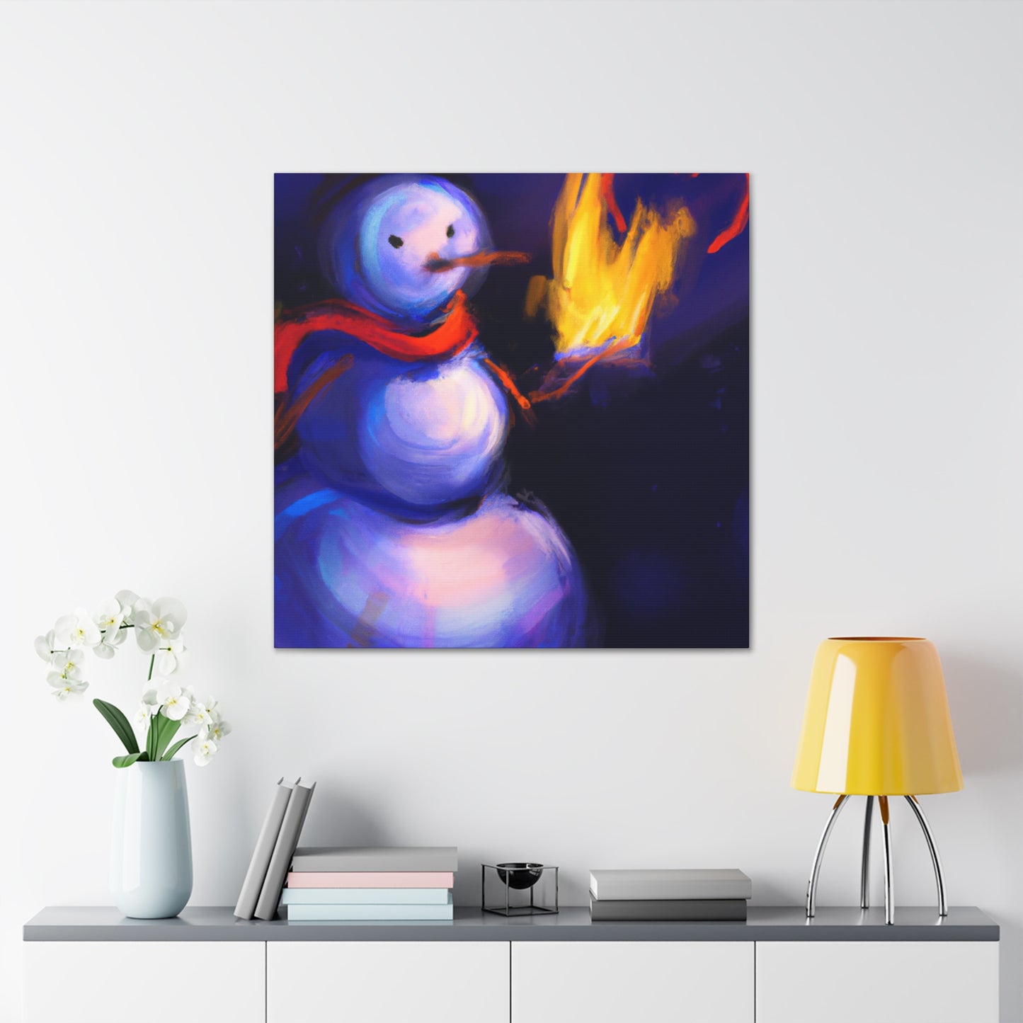 Snowy Winter Wonderland - Canvas