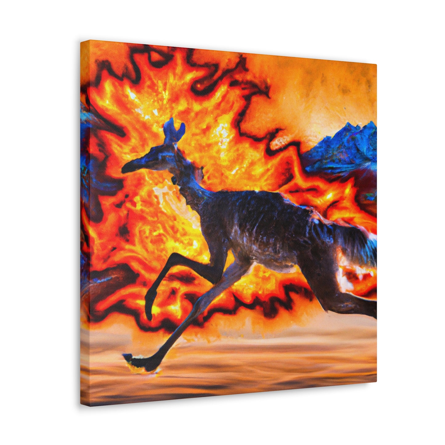 Roadrunner in Surrealism - Canvas