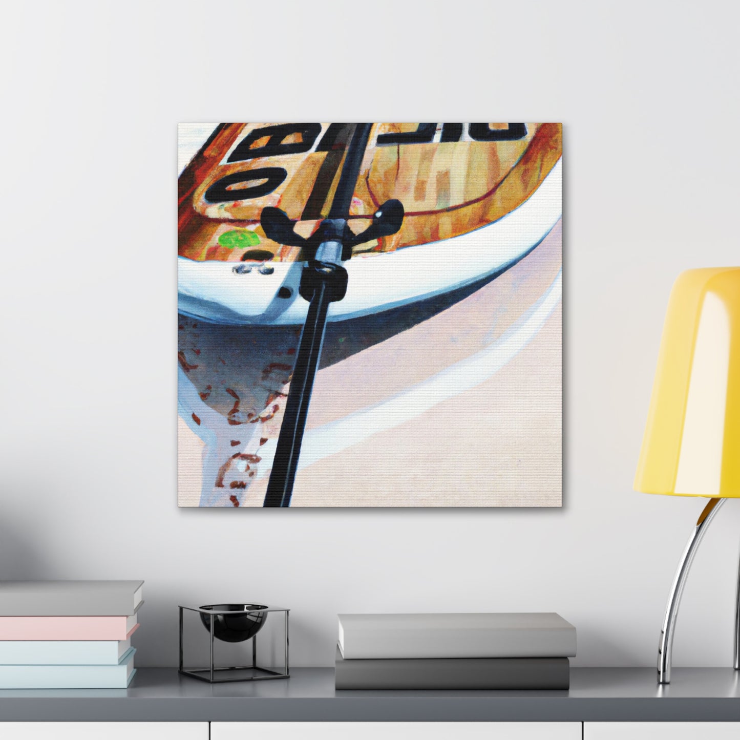 Paddle Boarding Grandeur - Canvas