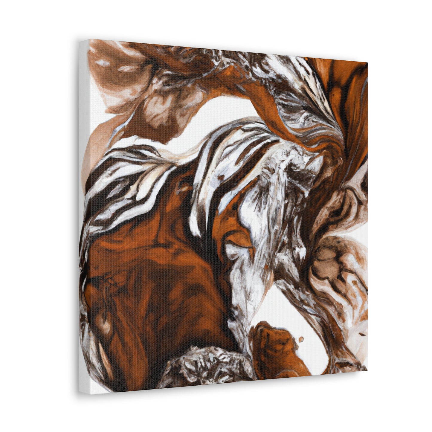 Cheetah's Wild Elegance - Canvas