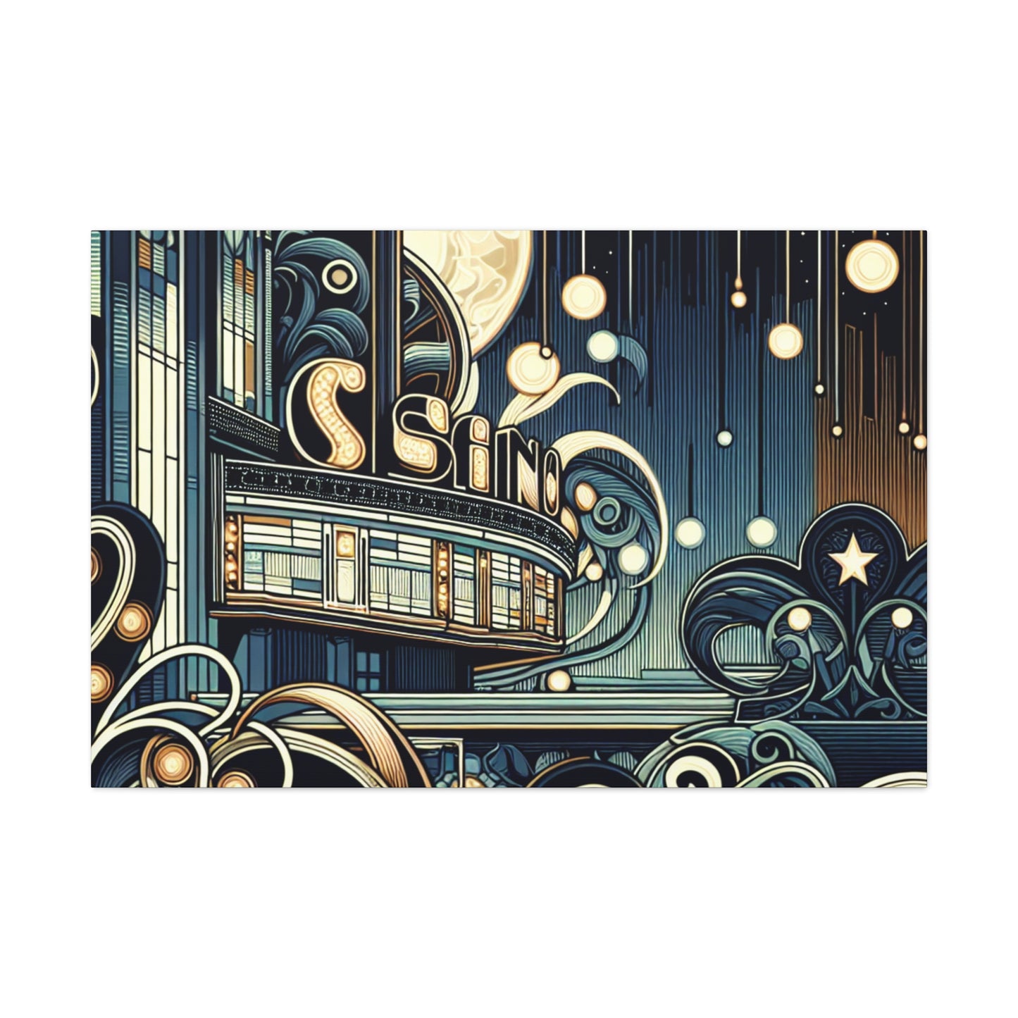 Enchanted Gambling Hall - Canvas