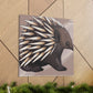 "Echidna in Art Deco" - Canvas