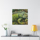 Iguana in Impressionism - Canvas