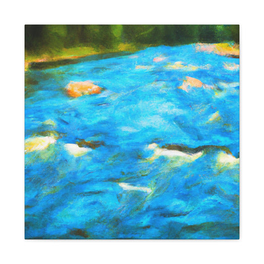 River Reflection Dreaming - Canvas