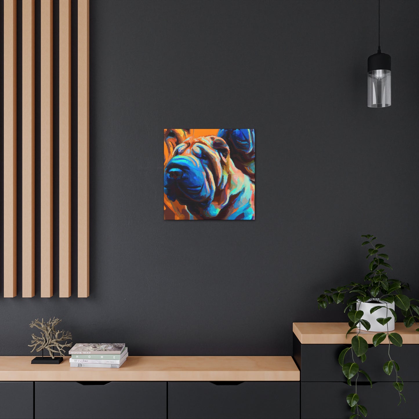 Shar Pei Surrealism - Canvas