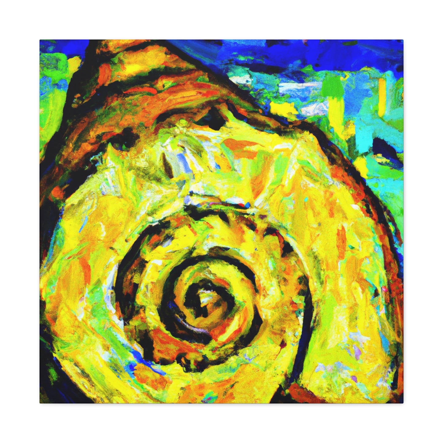 "Seascape Shell Splendor" - Canvas