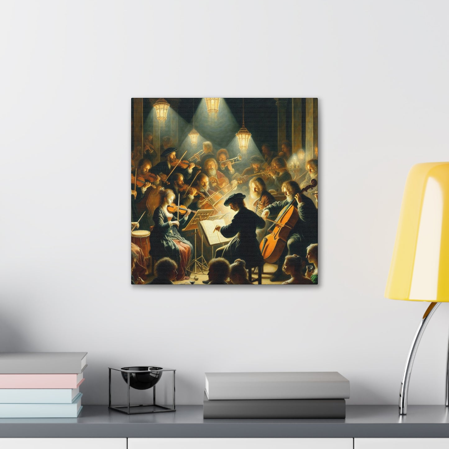 "Harmonious Revelry Unveiled" - Canvas