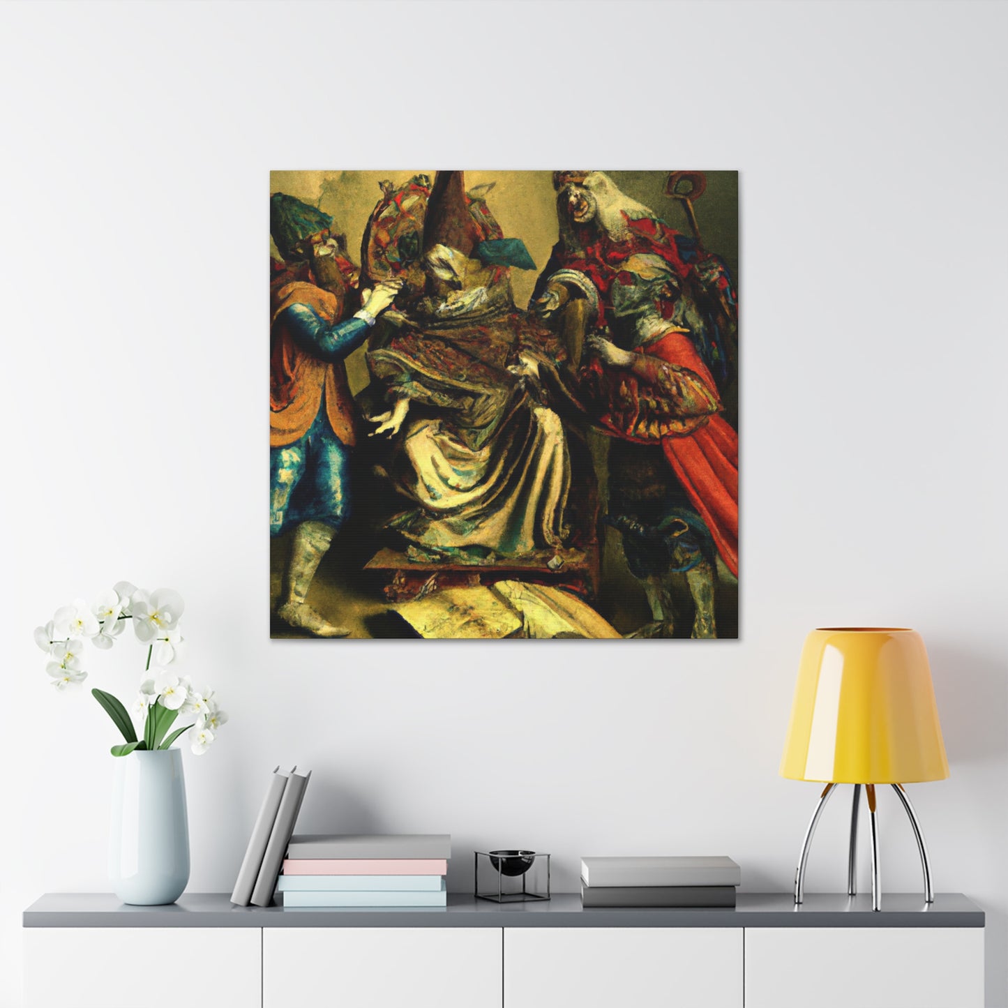 "Lavish Baroque Beauty" - Canvas