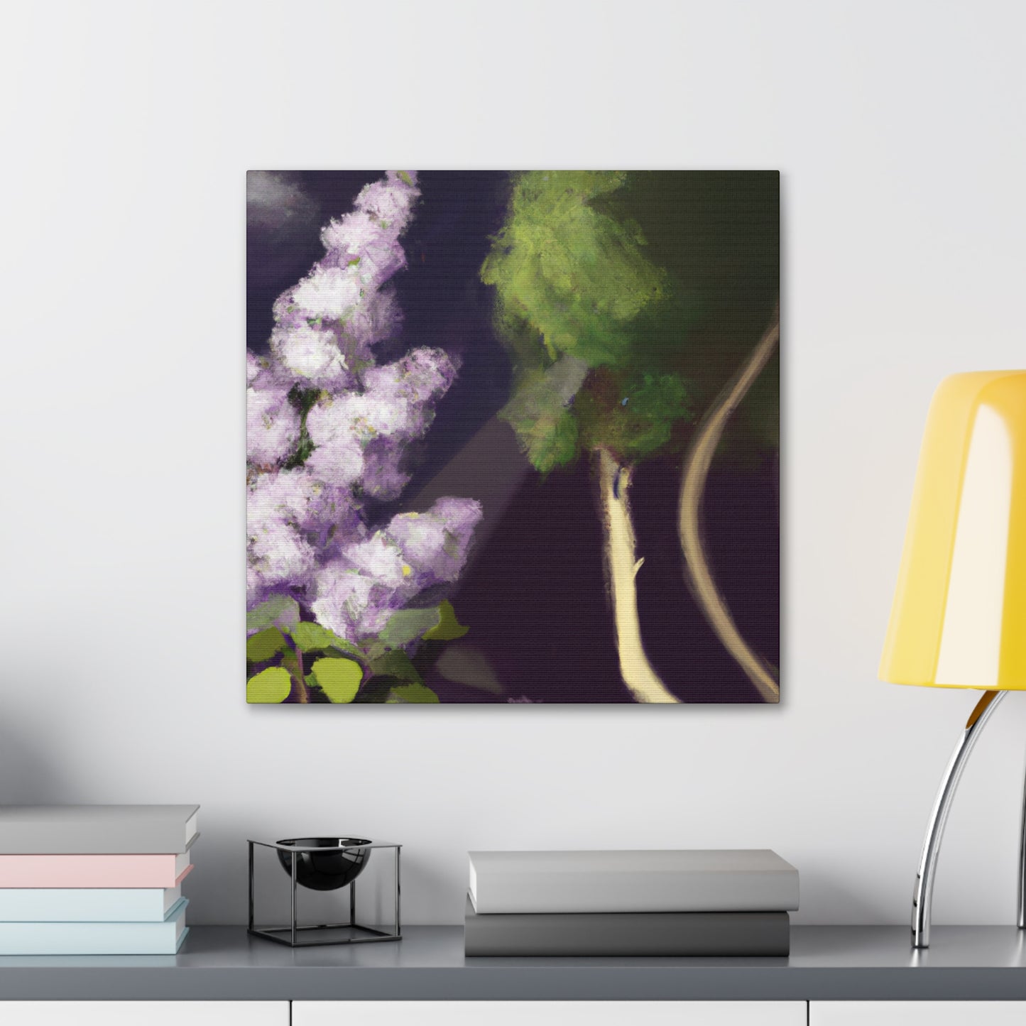 Lilac in Surrealism - Canvas