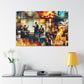 Gilded Prohibition Revelry - Canvas