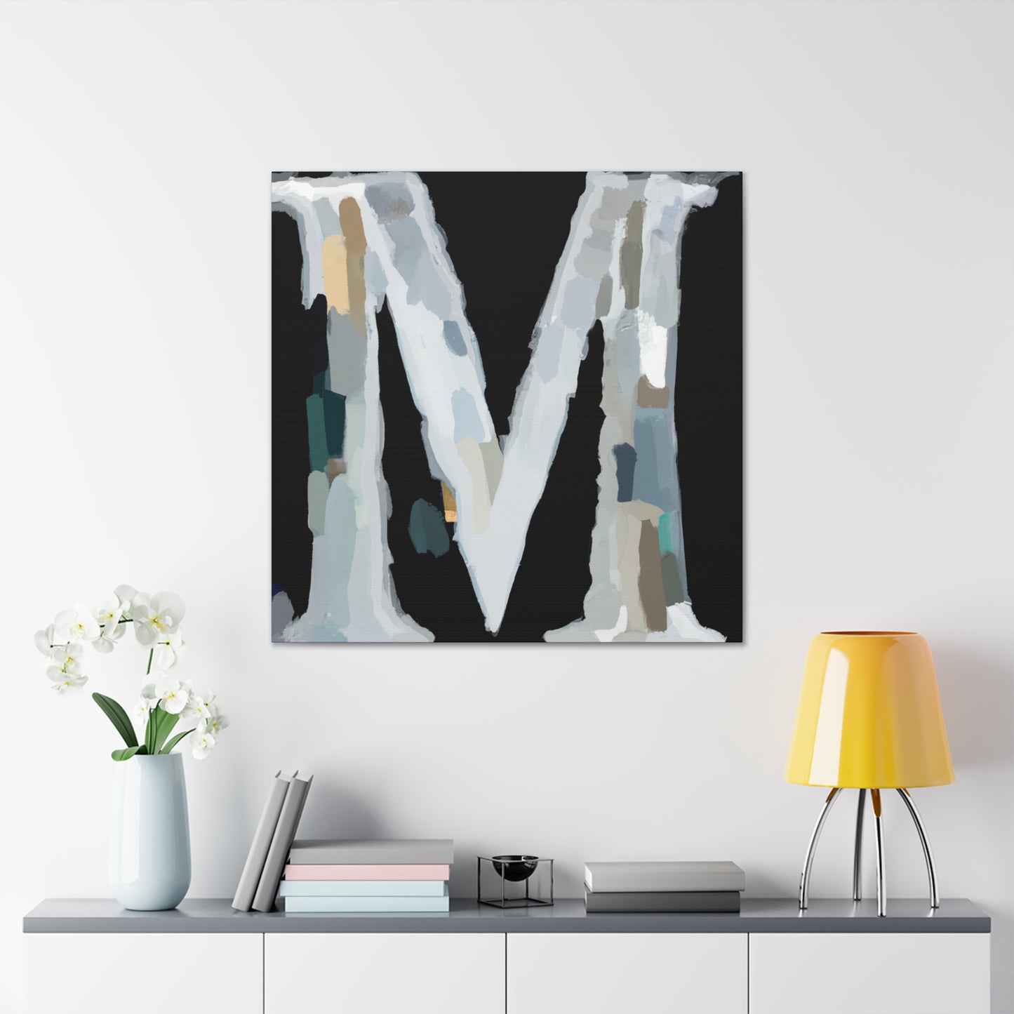 "M's Digital Reflection" - Canvas