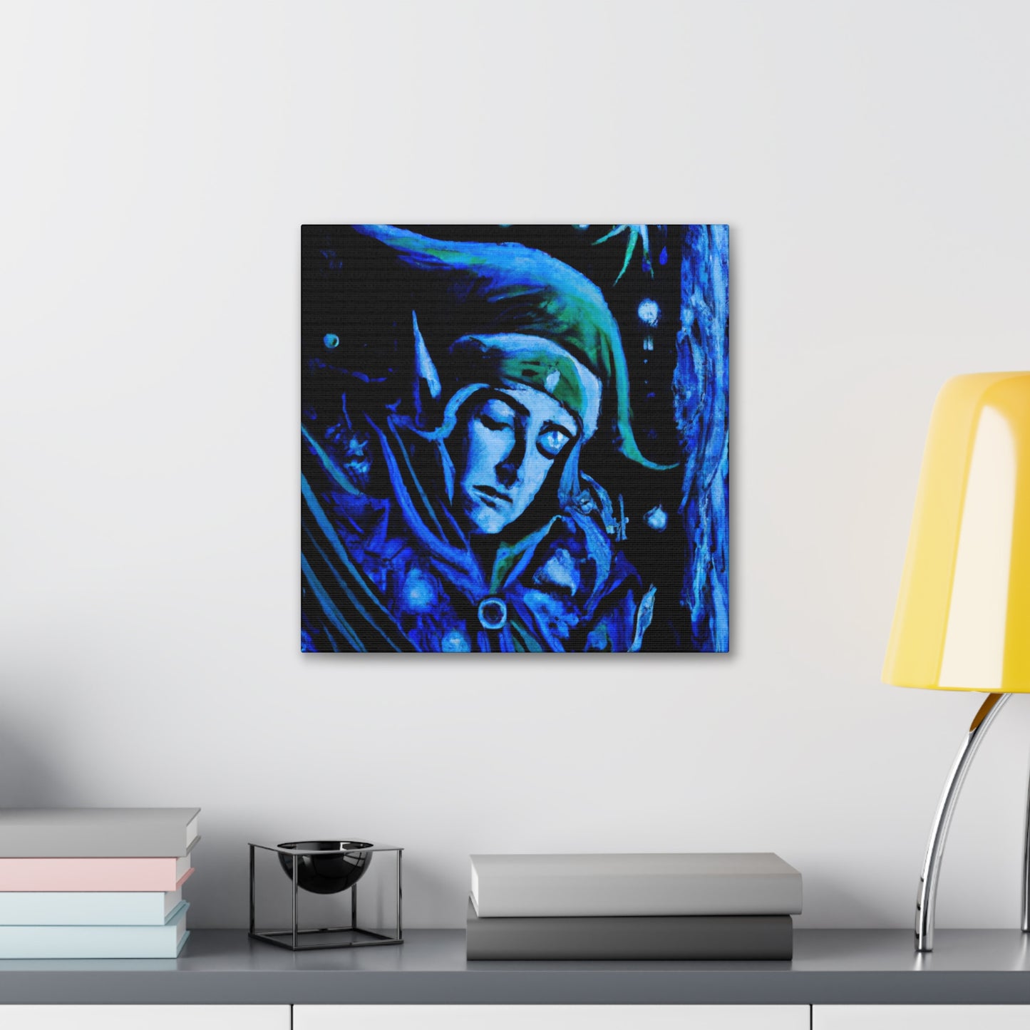 Elf in Evening Gown - Canvas