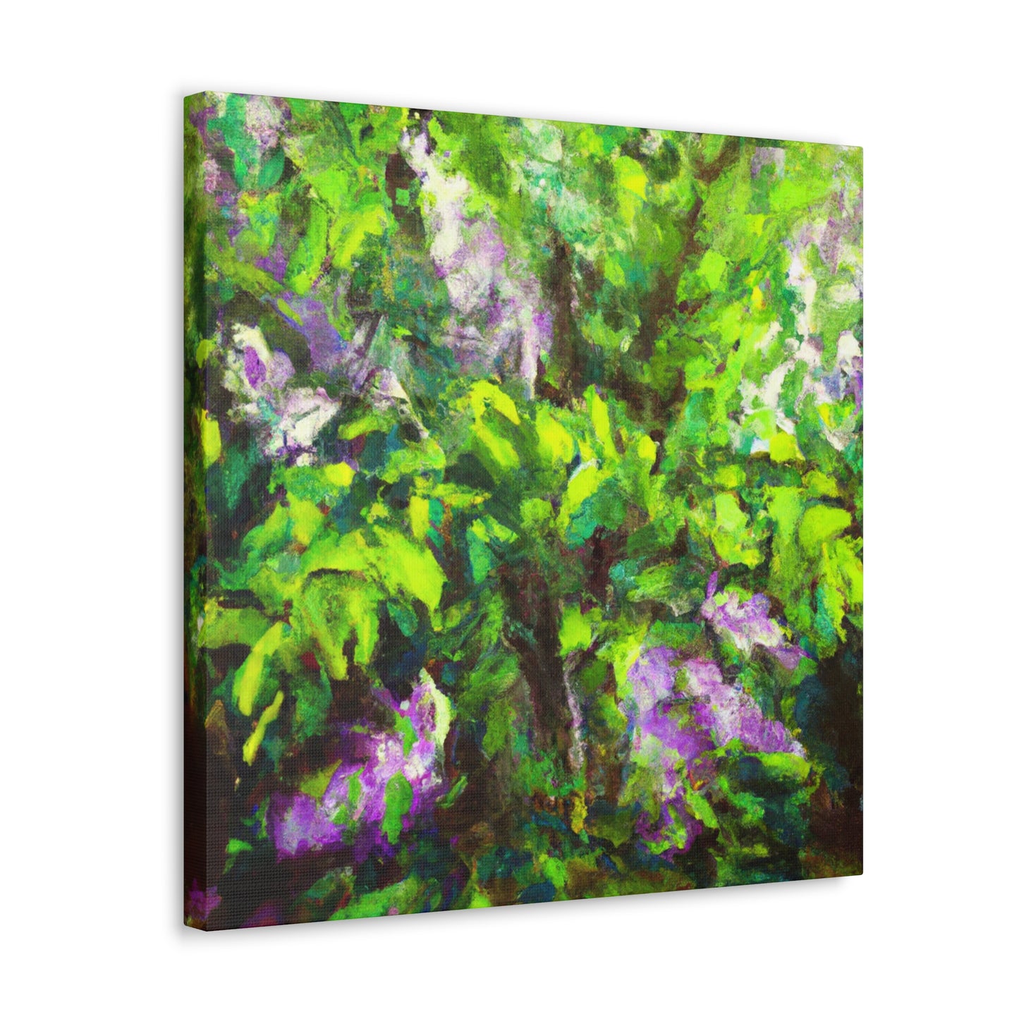 Lilacs in Impressionism - Canvas