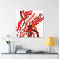 Bacon Emotion Dripping - Canvas