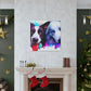 Border Collie Portrait - Canvas