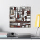 "Modern Art Decor Mosaic" - Canvas