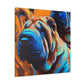 Shar Pei Surrealism - Canvas