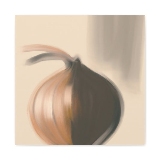 Onion Reflection Ablaze - Canvas