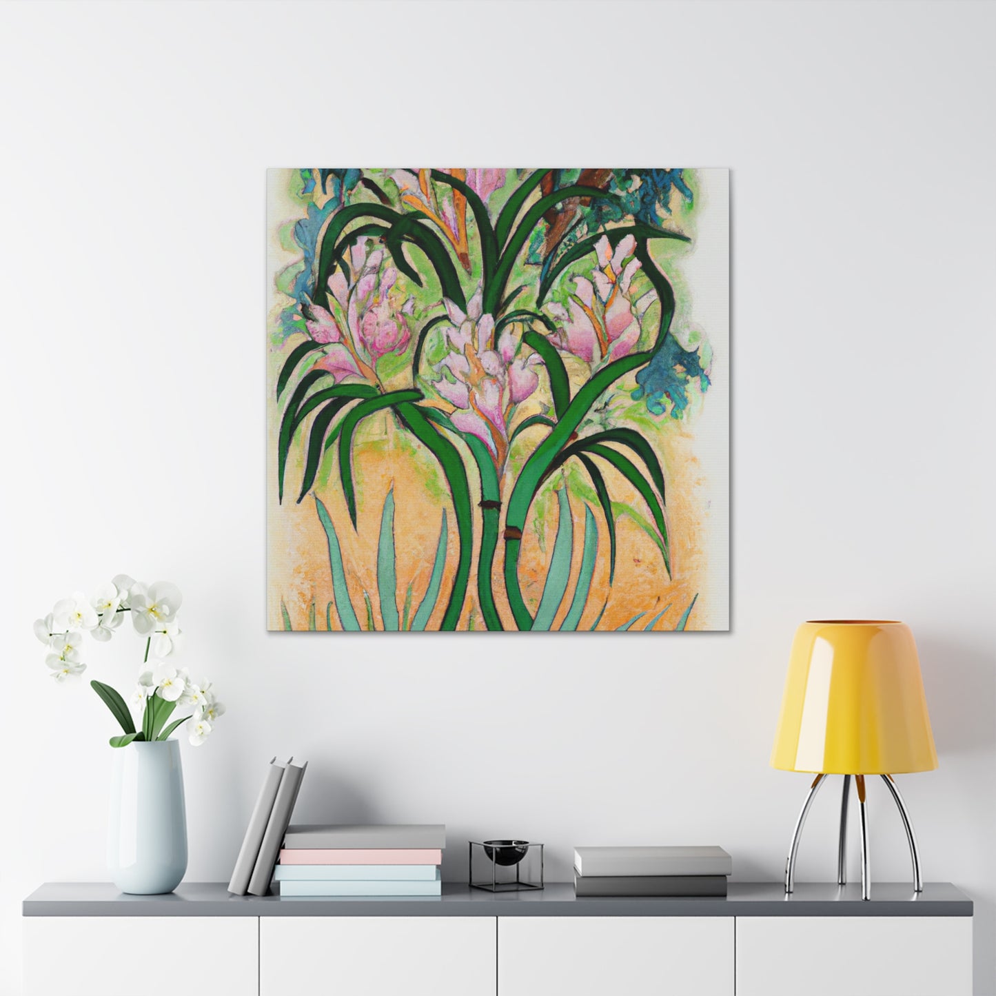 "Lily in Repose" - Canvas