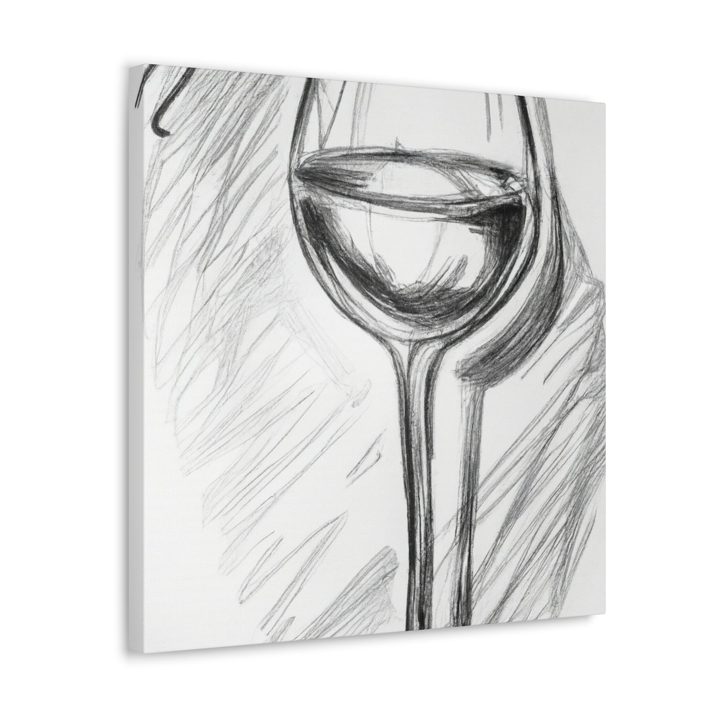 "Wine Glass Splendor" - Canvas