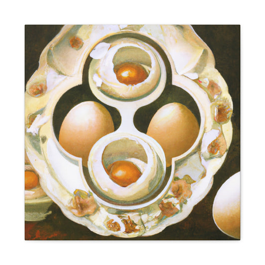 "Eggs of Art Nouveau" - Canvas