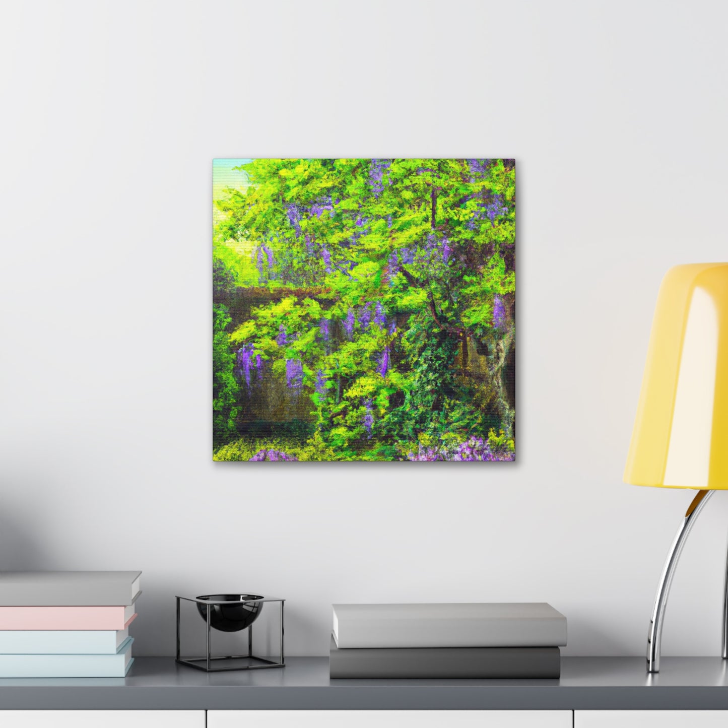 "The Wisteria Tapestry" - Canvas