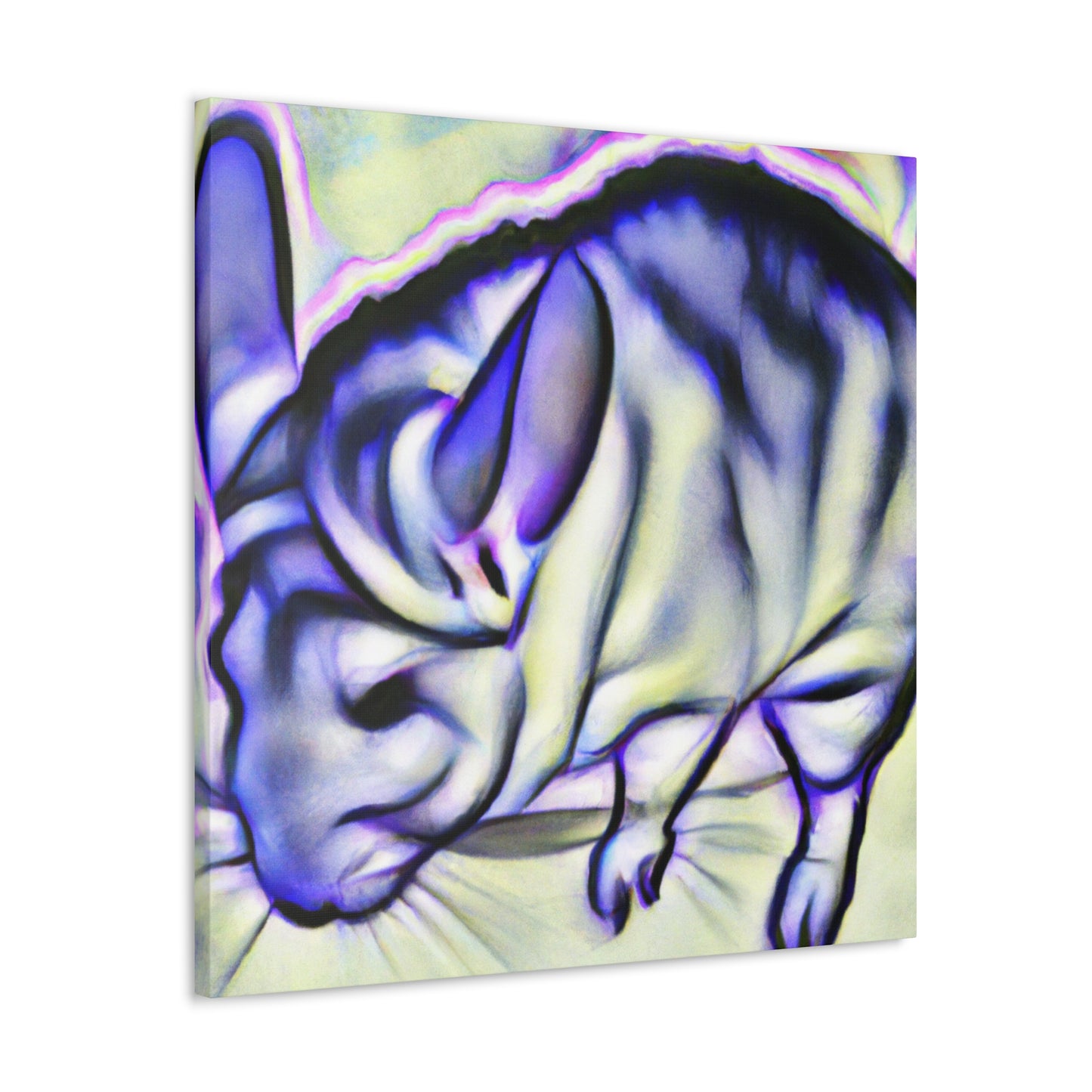 Chinchilla in Abstraction - Canvas