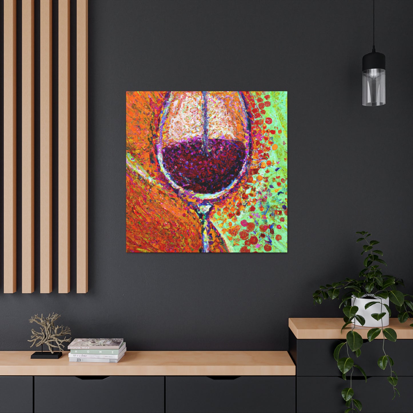 "A Toast in Color" - Canvas