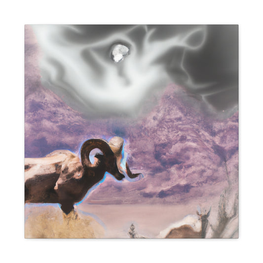 Bighorn Dreamscape Scene - Canvas