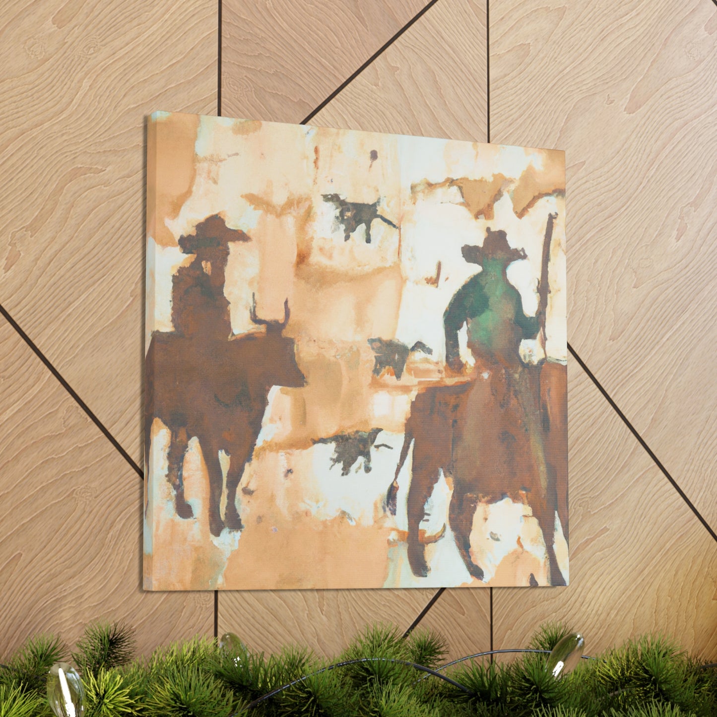 Driving Cattle Home - Canvas