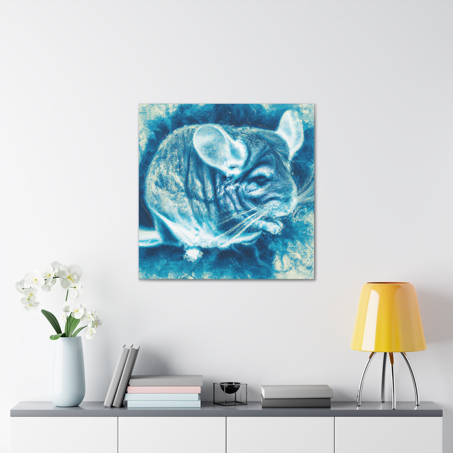 Chinchilla Hyperrealism - Canvas