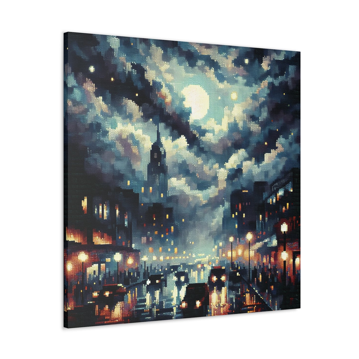 Passionate Polka at Twilight - Canvas