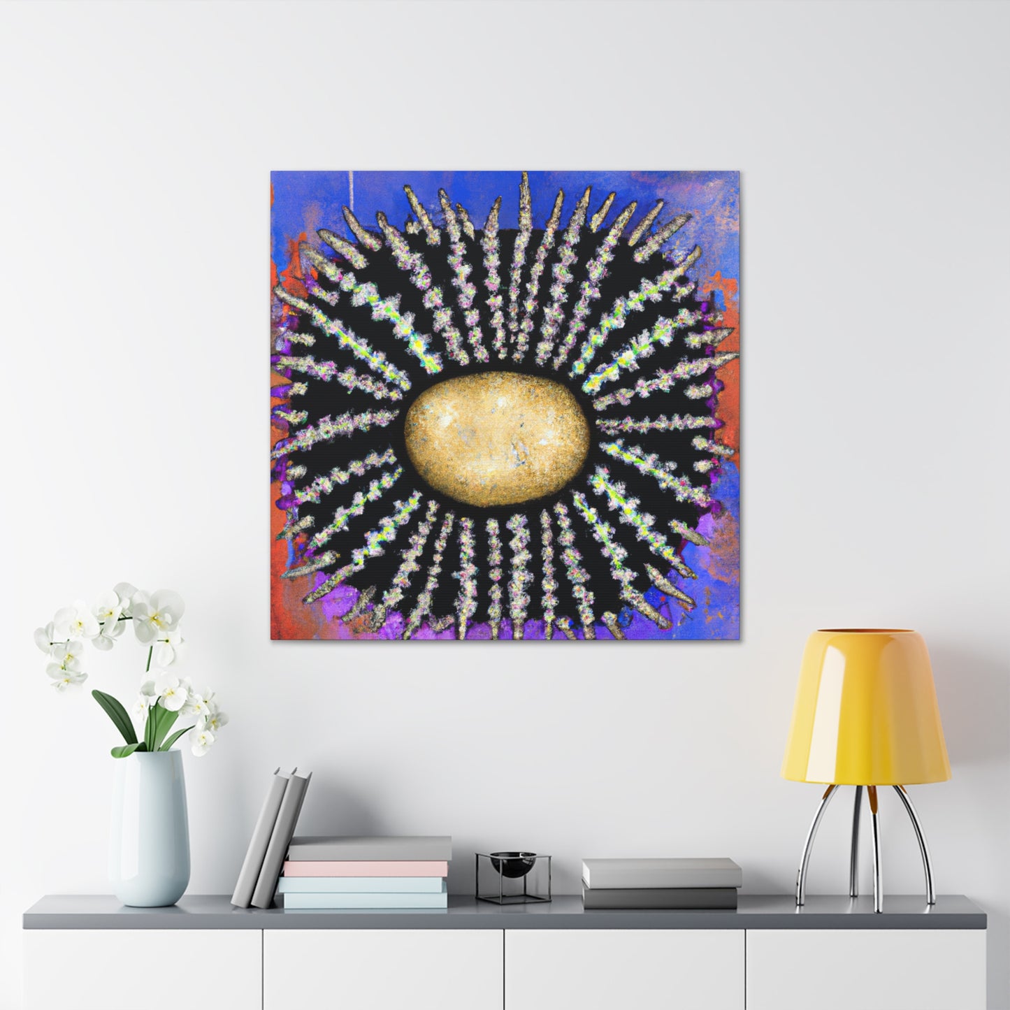 Sea Urchin Dreamscape - Canvas