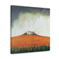 "Crops in Abstracted Fields" - Canvas