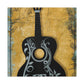 "Guitar's Resonant Melody" - Canvas