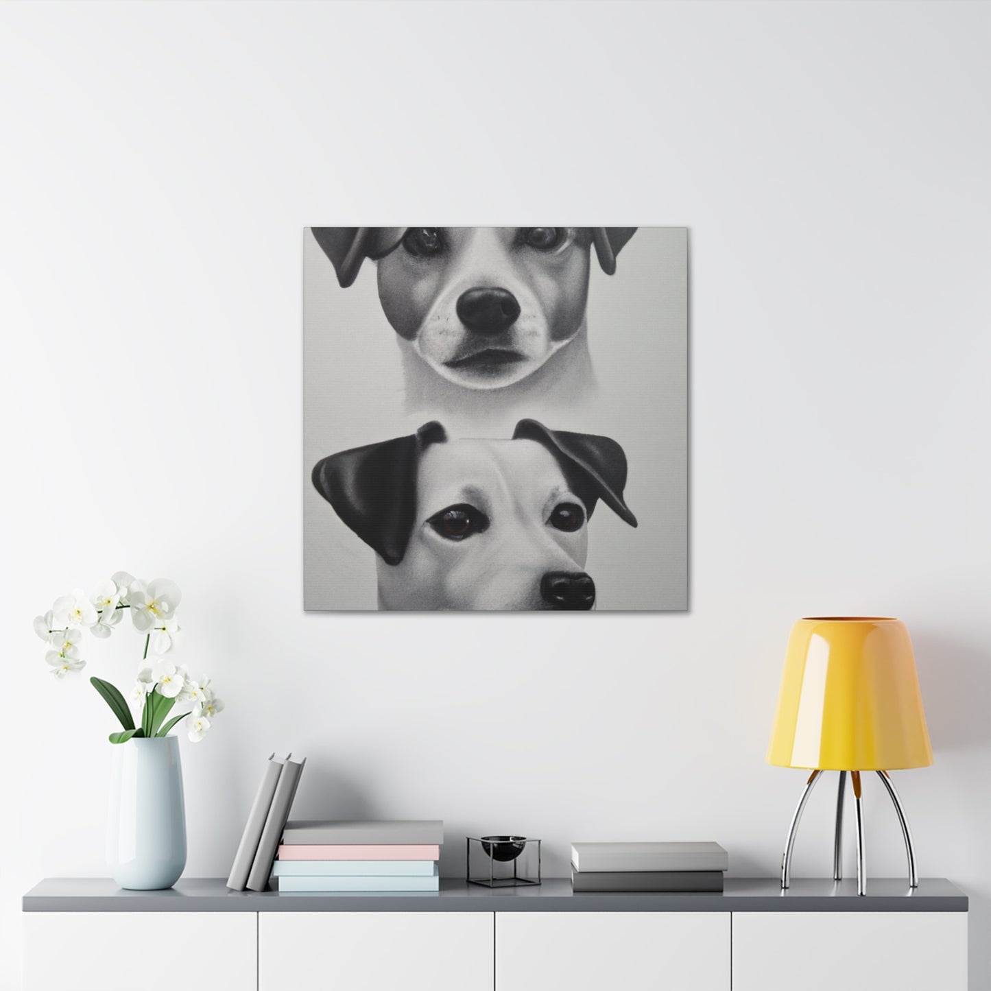 "A Jack Russell Portrait" - Canvas