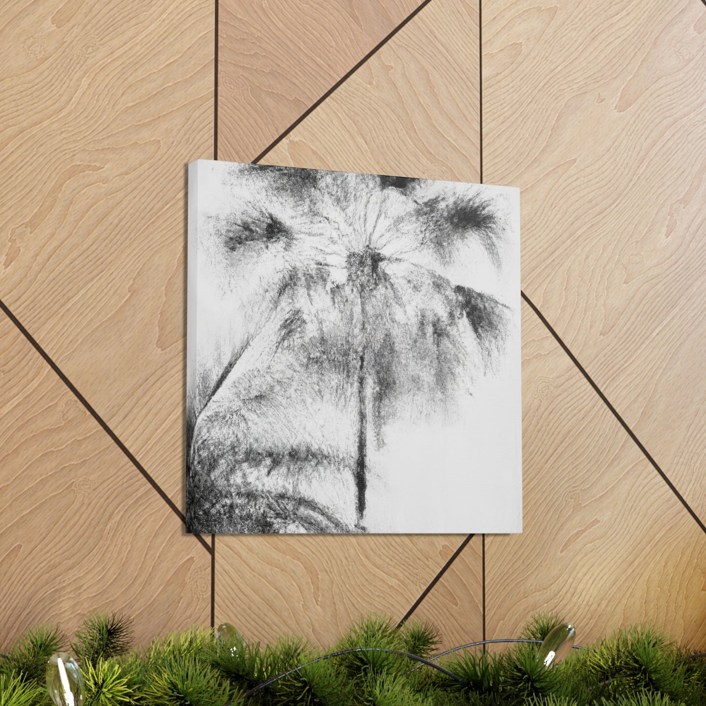 "Palm Tree in Paradise" - Canvas