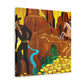 Golden Underworld Mine - Canvas