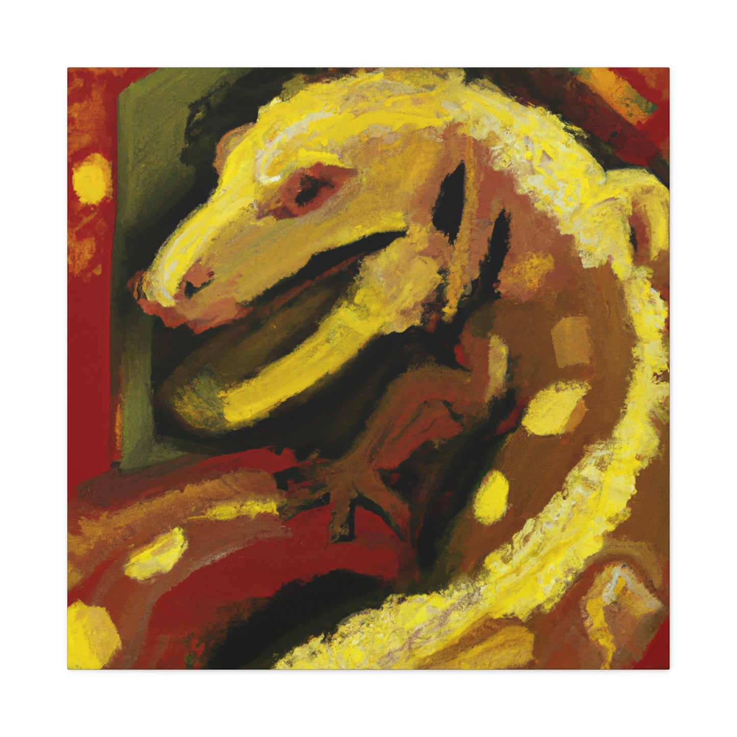 Komodo Dragon Splendor - Canvas