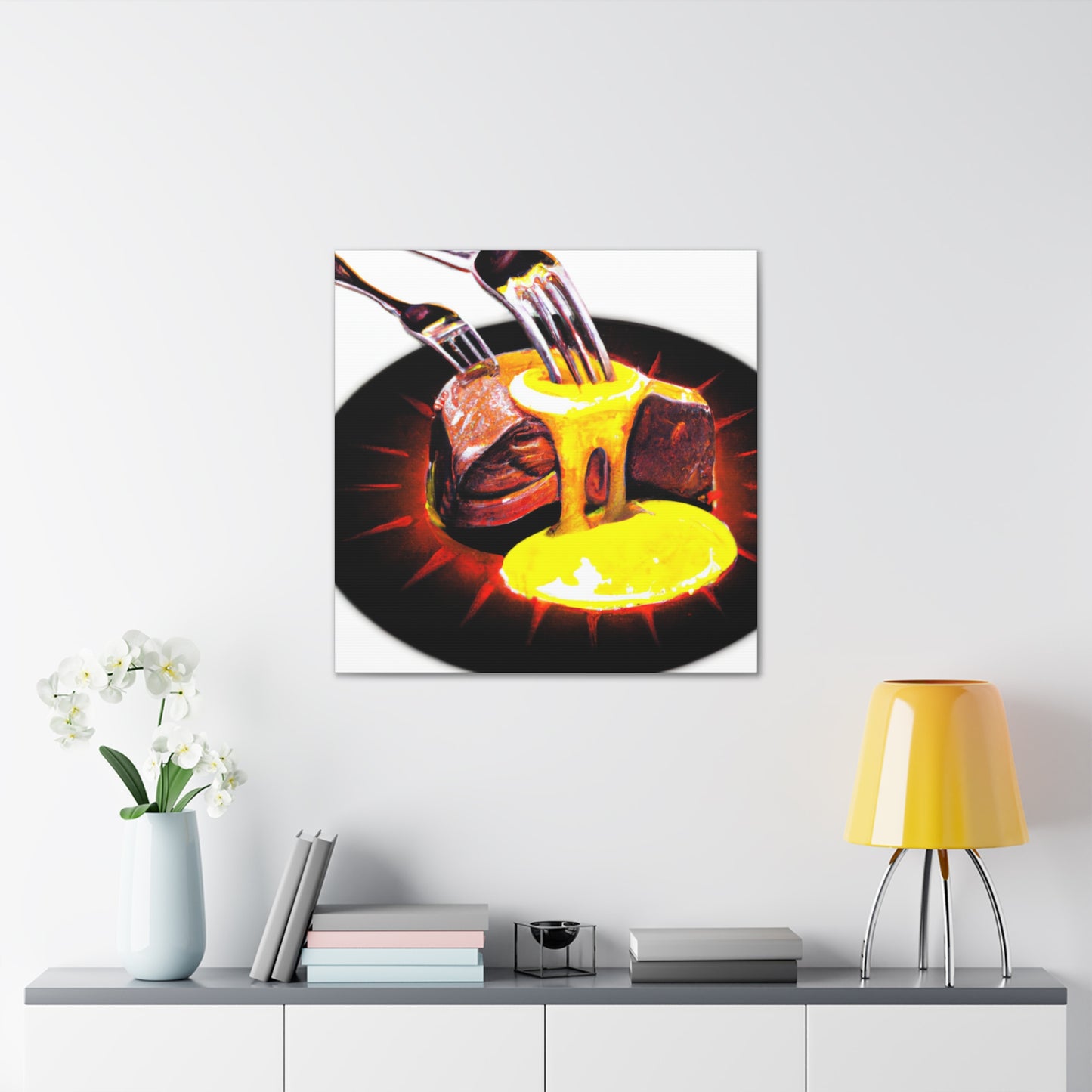 Steak in Dreamland - Canvas