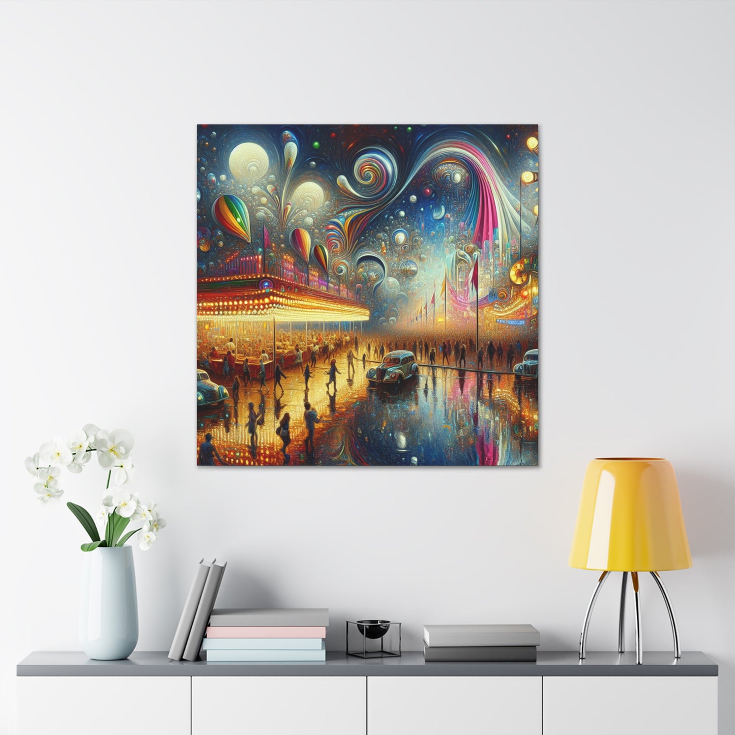 Ethereal Festival Reverie - Canvas