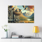 Enchanting Avian Abodes - Canvas