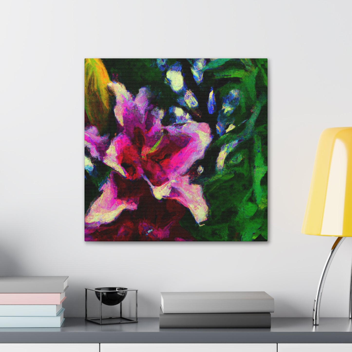 "Lily in Bloom 1940s" - Canvas