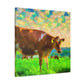 Jersey Cow Majesty Quality - Canvas