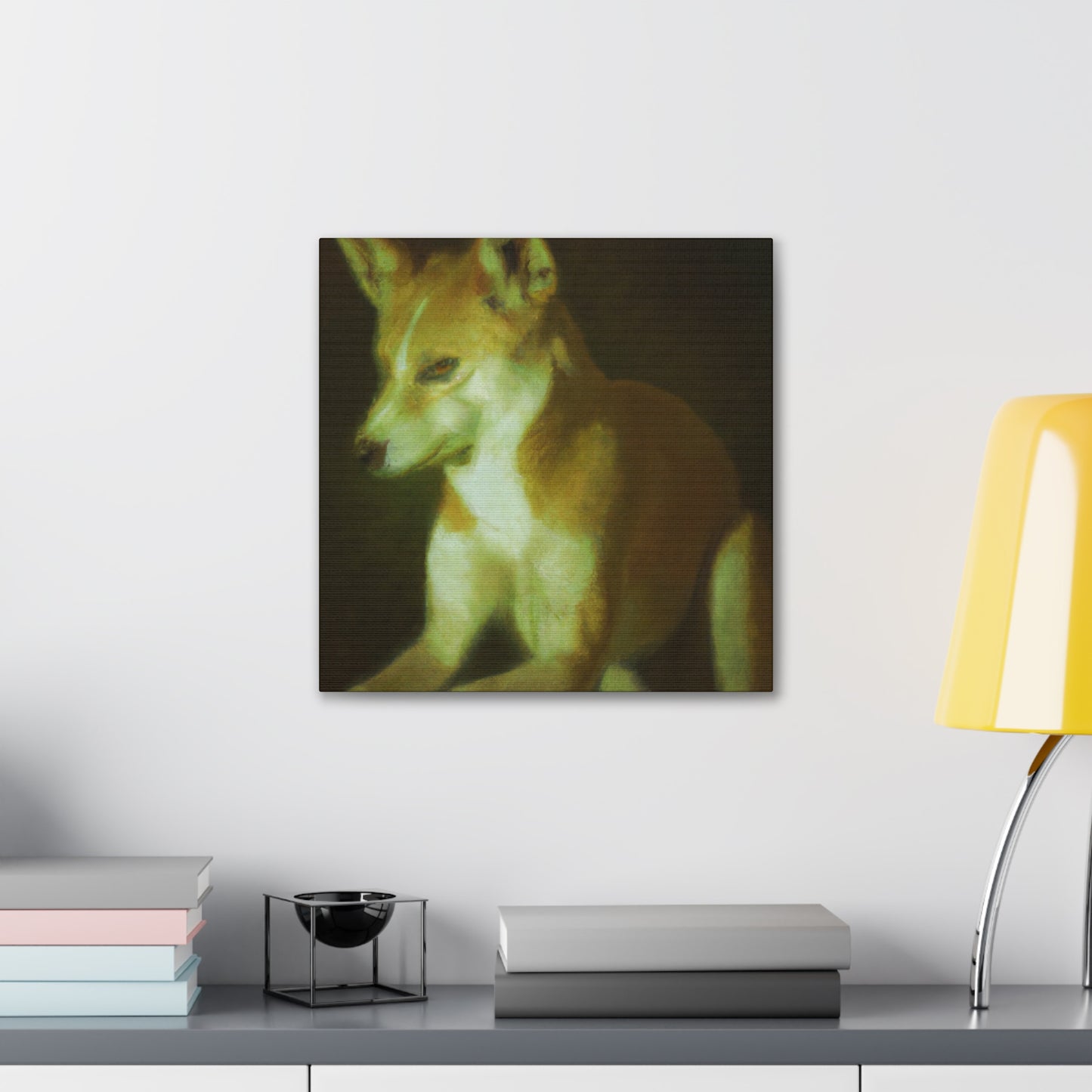 "Dingo of the Renaissance" - Canvas