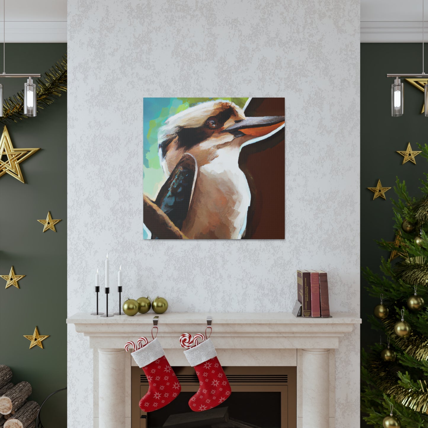 Kookaburra Deco Brilliance - Canvas