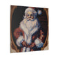 Santa's Rococo Joy - Canvas