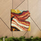 Bacon in the Garden - Canvas