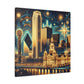 "Enchanting Dallas Horizons" - Canvas